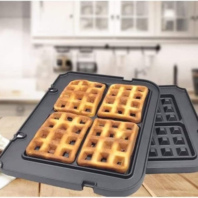 Cuisinart Waffelplatten mit Antihaftbeschichtung für die Serien GR-4N, GR-5B, GR-6 und GRID-8N - Bild 1