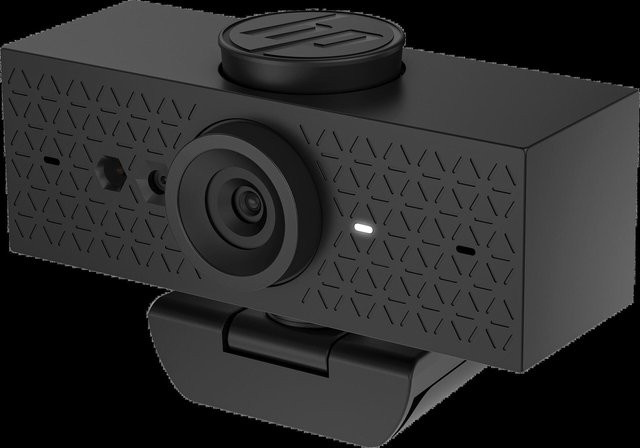 HP 625 Webcam Full HD mit 4 MP, Audio und USB 3.0, Schwarz - Bild 1