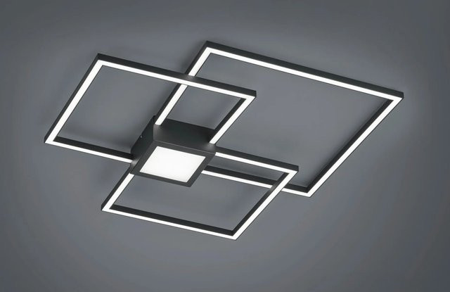 Trio Leuchten Hydra LED-Deckenlampe in Anthrazit dimmbar - Bild 1