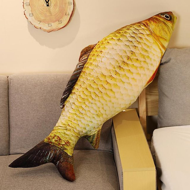 Bai Fen Bai Toys 3D Simulation Goldfisch, Plüschtier, 80cm, Bunt / Mehrfarbig - Bild 1