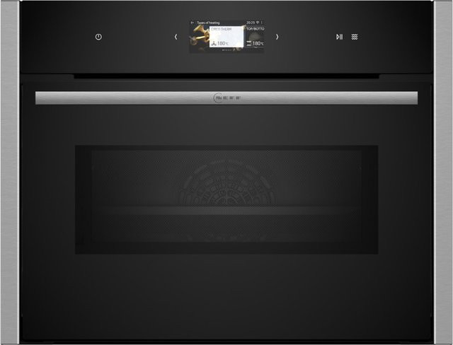 NEFF Backofen mit Mikrowellenfunktion C24MS31N0 in Edelstahl - Bild 1