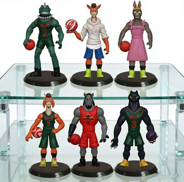 Bandai Miracle Dream Team Figuren, Actionfiguren, 6-teiliges Set - Bild 1