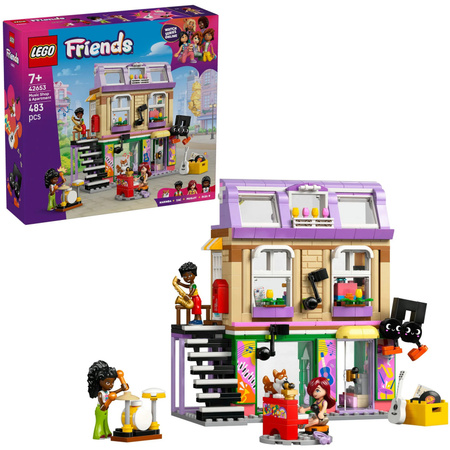 LEGO Friends Musikladen & Wohnung Konstruktionsspielzeug