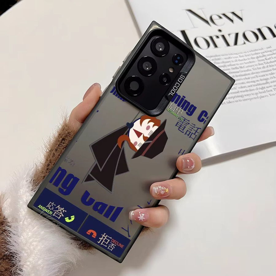 B-Bungo Stray Dogs Dazai Silikon Handyhülle für Samsung Galaxy S25 Edge S24 S23 S22 S21 S20 Ultra in Silber - Bild 1