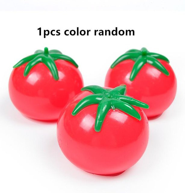Linyi toy Tomate Squishy Stressball weich Fidget Sensorisch - Bild 1
