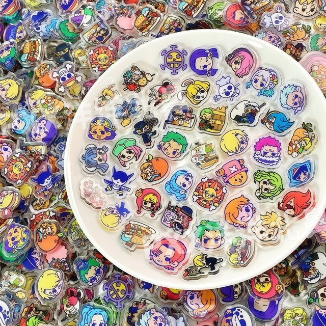 One Piece Acryl-Figuren, Anime Zubehör, 100 Stück - Bild 1