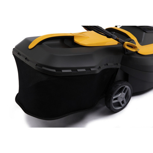 Stiga ePower Collector 140e Akku-Rasenmäher in Gelb mit 2x 4 Ah Akku, Doppel-Ladegerät und 38 cm Schnittbreite - Bild 3