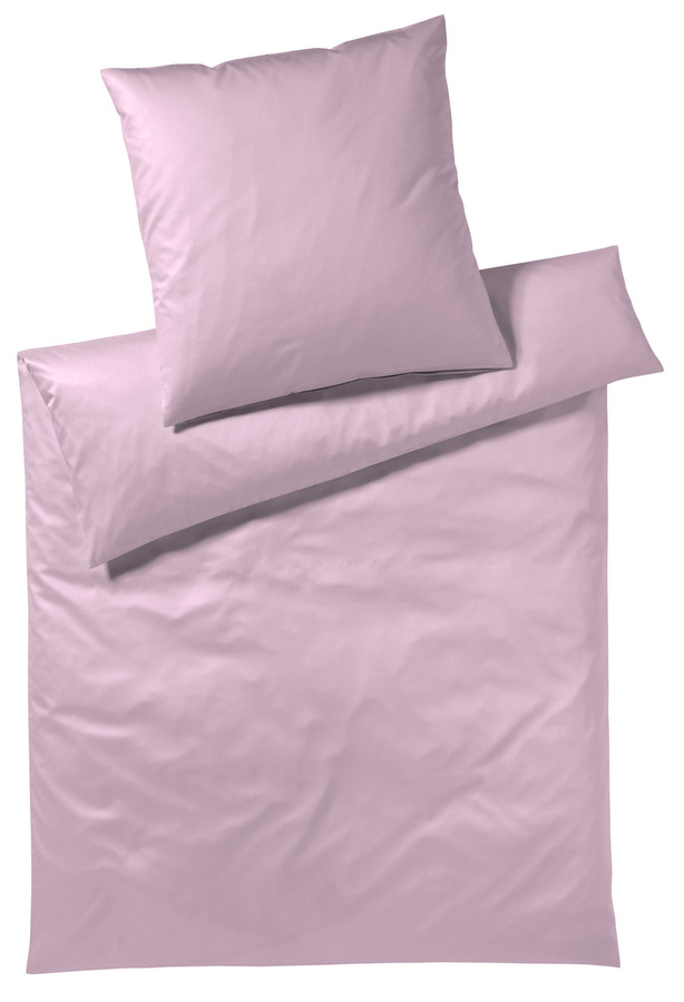 Solid 6800 Mako-Satin Kissenbezug aus Baumwolle mit Reißverschluss, B/B: 40 x 40 cm - Bild 1