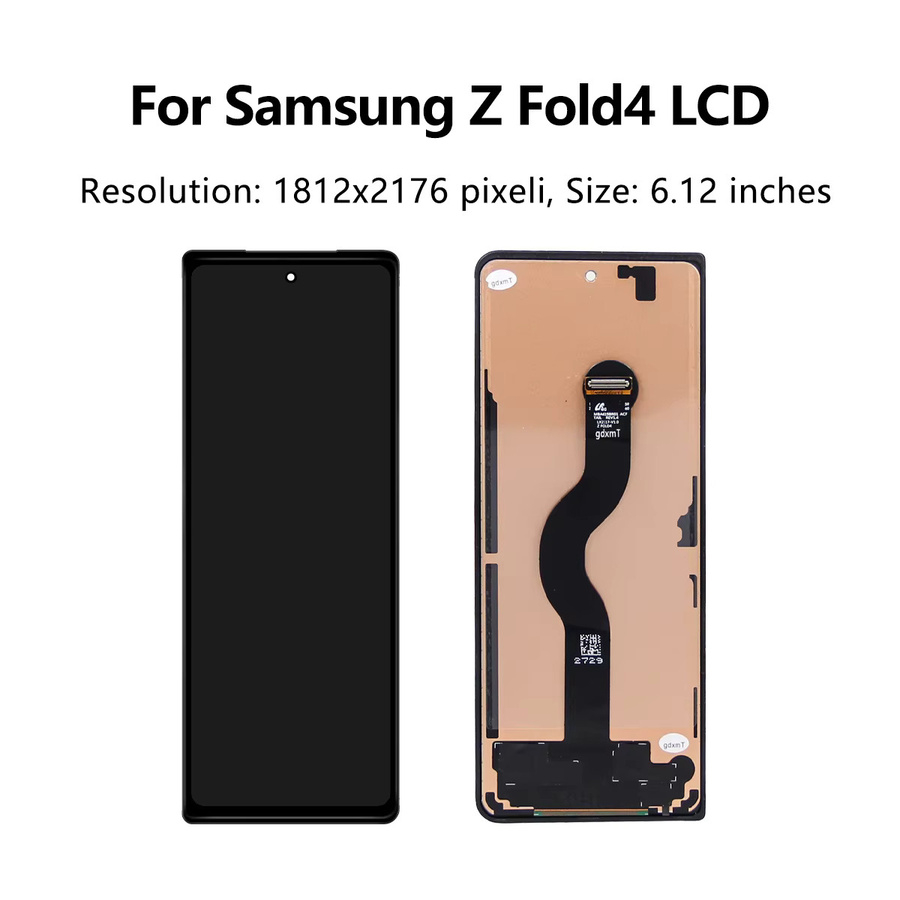 Samsung Z Fold4 5G TFT LCD Display mit Touchscreen Digitizer in Schwarz - Bild 4