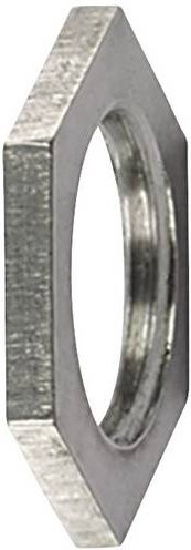 HellermannTyton Gegenmutter ALNPB-M63-NPB-ML in Silber - Bild 1