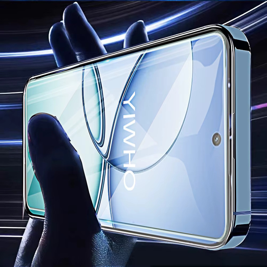 4er-Pack Displayschutzfolien aus gehärtetem Glas für Realme 15T und 14T, transparente Vollabdeckung - Bild 4