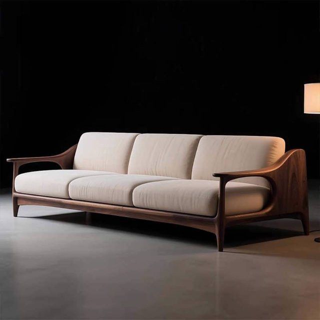 DUTRIEUX Sleeper Classic Modernes Schlafsofa aus Esche - Bild 1