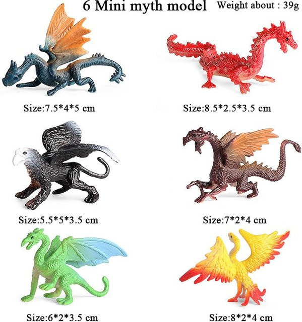 Oenux Jurassic World Mini Stegosaurus Saichania, Actionfiguren, ab 3 Jahre - Bild 1