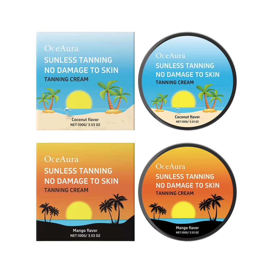 OceAura Selbstbräunungs-Körperlotion Kokosnuss/Mango, Unisex - Bild 6