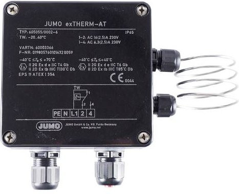 Jumo Temperaturwächter 60003366 in Schwarz aus Edelstahl - Bild 1