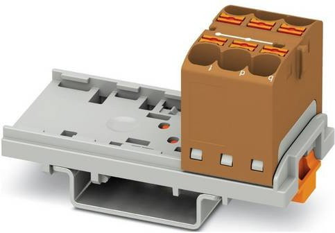 Phoenix Contact Verteilerblock Braun 8 Stück - Bild 1