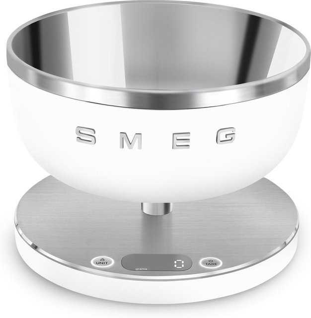 Smeg Küchenwaage KSC01WHMWW in Weiß - Bild 1