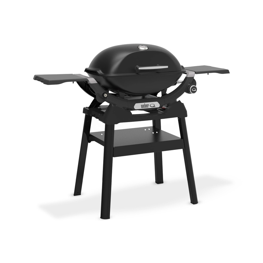 Weber Gasgrill Q 2200N mit Stand Schwarz mit Gusseisenrost und Thermometer - Bild 2