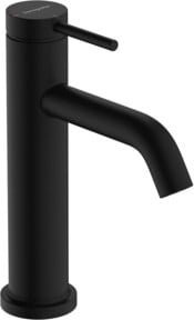 Hansgrohe Einhebel-Waschtischarmatur Tecturis S in Matt Schwarz mit schwenkbarem Auslauf und 116 mm Ausladung - Bild 1