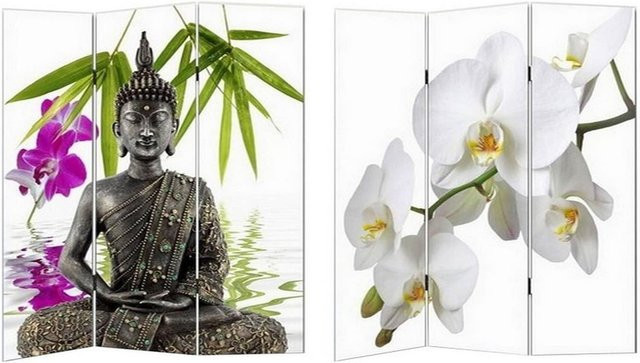 HTI-Line Paravent Buddha freistehend - Bild 1