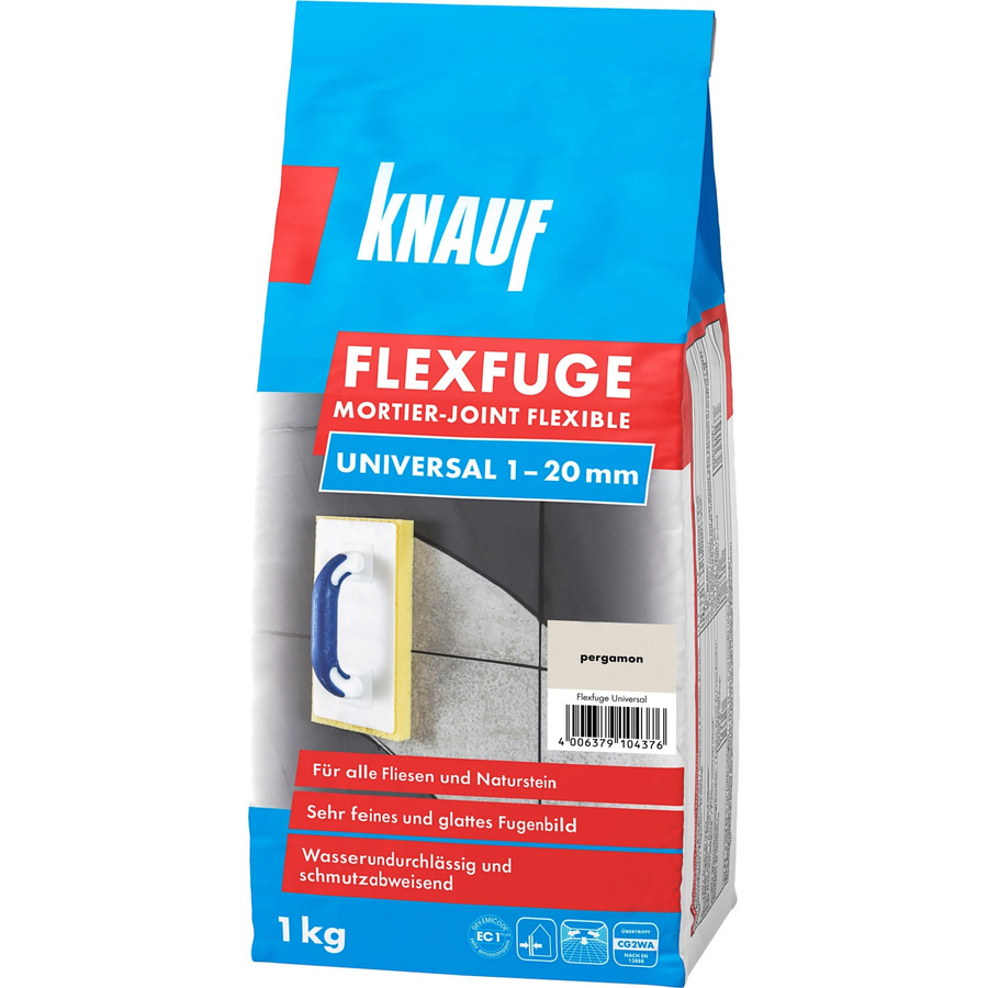 Knauf Flexfuge Universal Pergamon Beige 1 kg - Bild 2