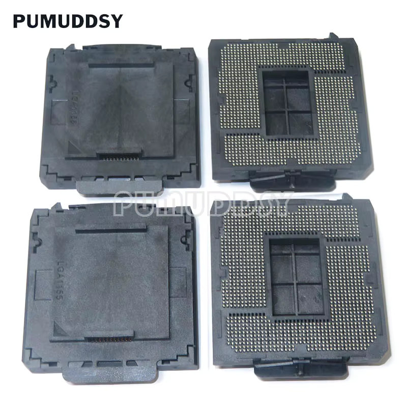 PUMUDDSY CPU Sockel Halter mit Zinnkugeln für LGA 1150 1151 1155 1156 und AM4 Mainboards in Schwarz - Bild 2