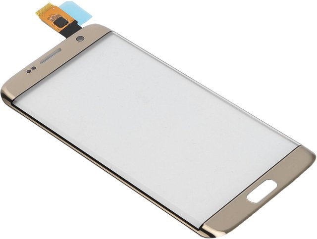 Samsung Galaxy S7 Edge Touchscreen Digitizer Glaslinsenersatz mit Werkzeugen in Silber Gold - Bild 1