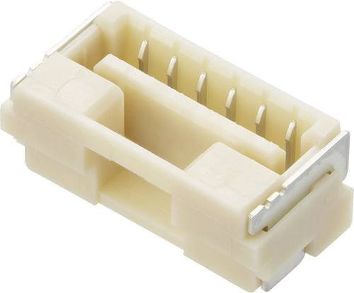 Molex Einbau-Stiftleiste Standard 6-polig in Weiß mit 1.25mm Rastermaß - Bild 1