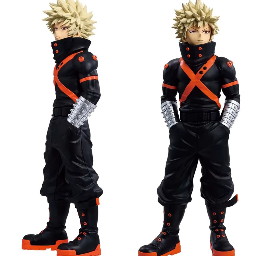 Bandai My Hero Academia Anime-Figuren, Bakugou Katsuki Midoriya Izuku Todoroki Shouto Toga Himiko, PVC Sammlermodelle - Bild 2