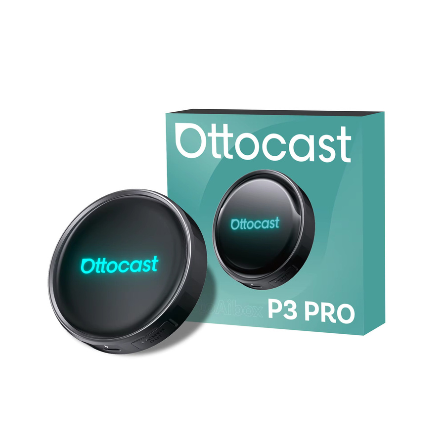 Ottocast P3/P3PRO Kabellose Android Auto und CarPlay AI Box mit HDMI-Ausgang, Android TV, WLAN und Bluetooth in Schwarz - Bild 6