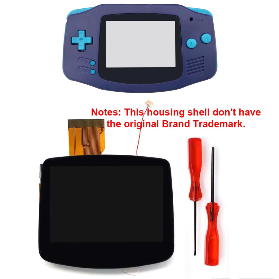 HISPEEDIDO 3,0 Zoll IPS V5 LCD-Bildschirm mit Desaturation Pre-Laminated für Gameboy Advance - Bild 2