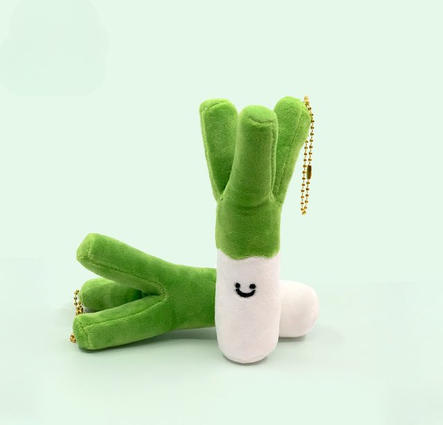 Hatsune Miku Frühlingszwiebel Q Version, Plüsch Puppe, 15cm - Bild 1