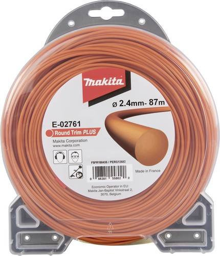 Makita Rasentrimmerfaden E-02761 mit 2,4 mm Durchmesser und 87 m Länge - Bild 1