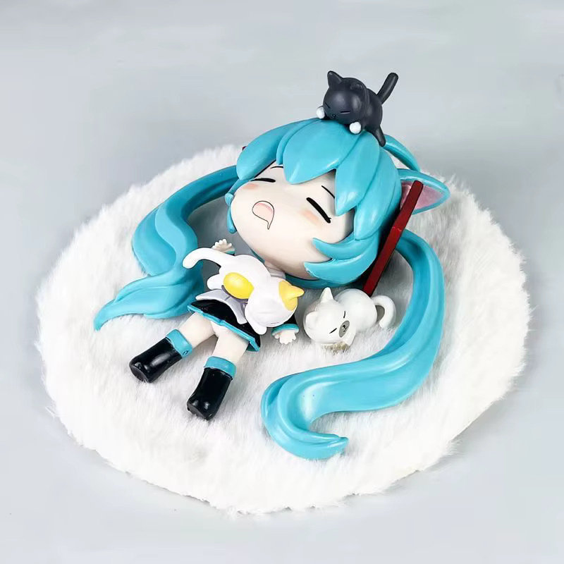 Bandai Hatsune Miku Actionfigur, Puppe, 11cm - Bild 2