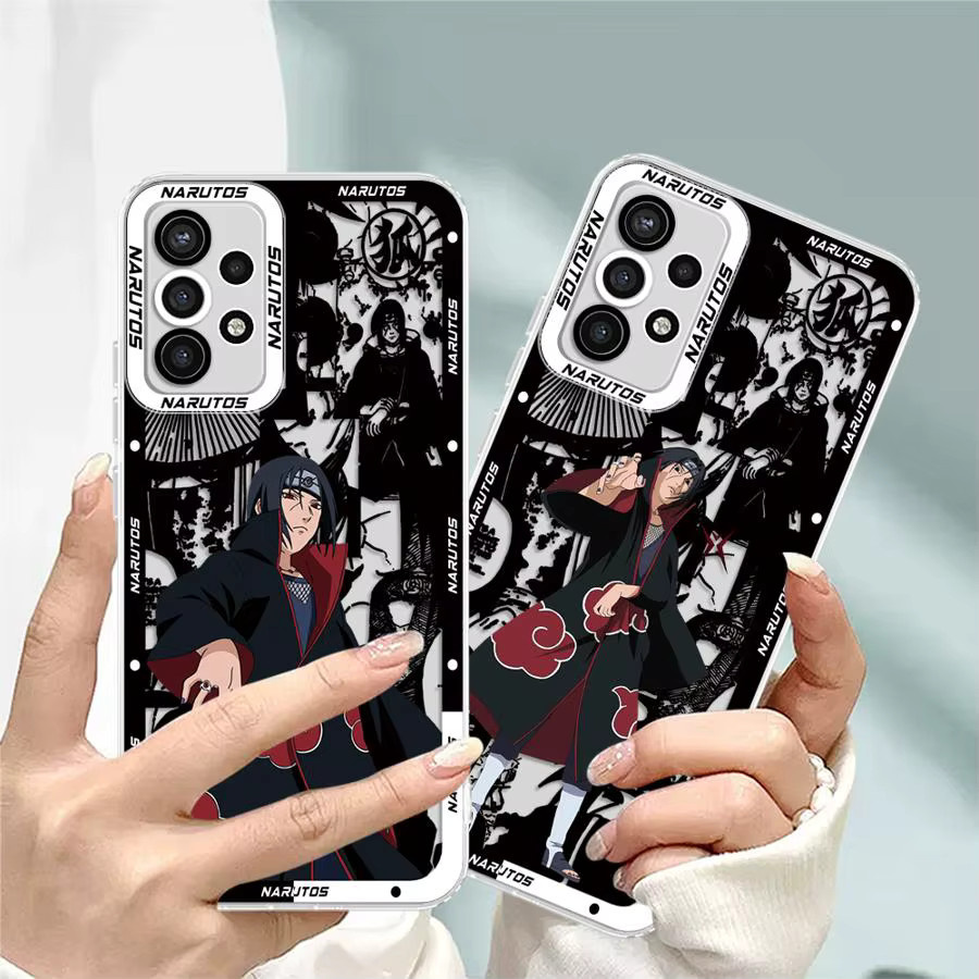 Transparente Handyhülle mit Itachi Uchiha Naruto Motiv für Samsung Galaxy A-Serie - Bild 3