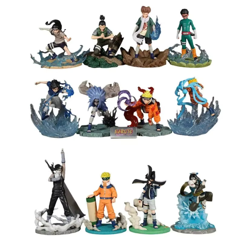 Bandai Naruto Memorable Saga Sasuke Figur Modell Ornament Multicolor - Bild 2