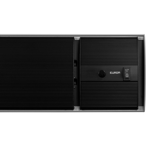 Eurom Outdoor Heatpanel RC Terrassenheizstrahler in Silber aus Aluminium für Flächen bis 12 m² - Bild 4