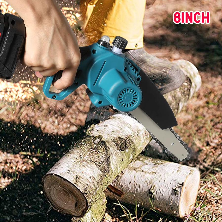 Makita Akku-Mini-Handkettensäge 3000 W mit 8 Zoll Sägeblatt für die Holzbearbeitung, kompatibel mit 21 V Akkus - Bild 6