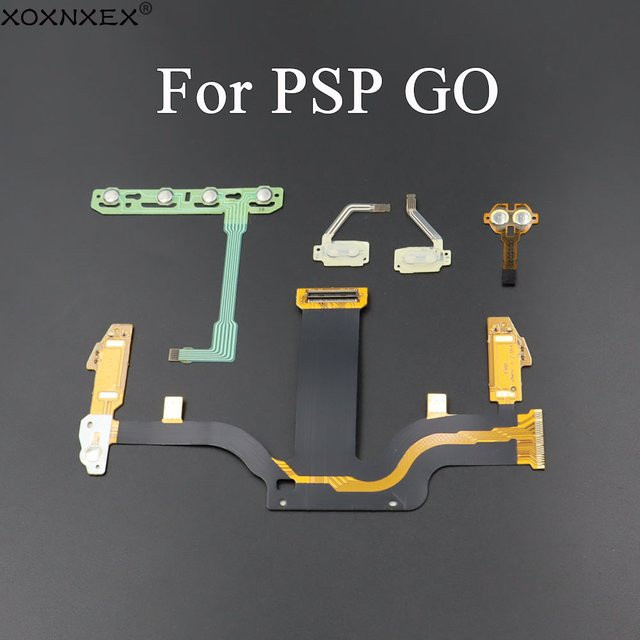Sony Flexkabel für PSP Go zur Reparatur der Start Select Funktion sowie der Lautstärke und L R Tasten inklusive LCD-Display und Motherboard-Flachbandkabel - Bild 1
