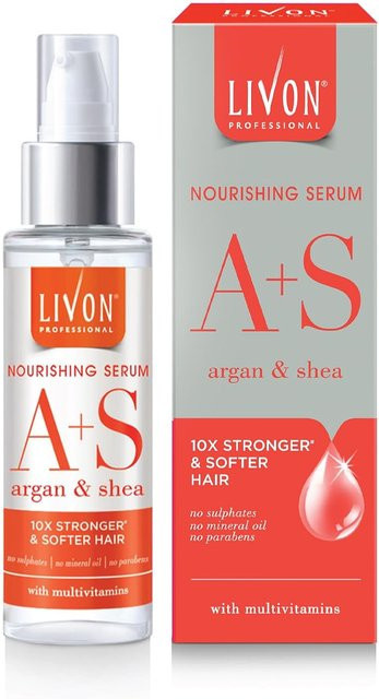 Livon Serum mit Argan, Shea, Multivitaminen, 100 ml, Unisex - Bild 1