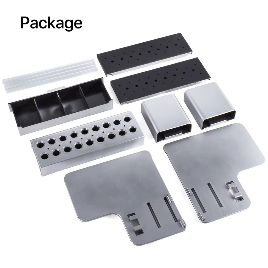 9IMOD Multifunktionaler Schraubendreher Organizer aus Metall in Silber für RC Reparatur Tools und Hex-Kreuz-Schraubendreher - Bild 2