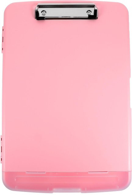 Yiran Furniture Dokumentenaufbewahrungshalter aus Kunststoff und Aluminium in Rosa - Bild 1