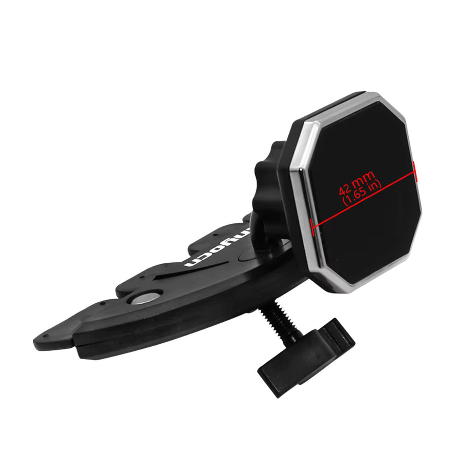 Xnyocn Magnetischer Handyhalter für den CD-Schlitz mit 360-Grad-Drehung in Schwarz, Universelle Autohalterung für iPhone und Xiaomi - Bild 3