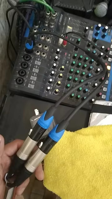 FRHY XLR-Splitterkabel Schwarz, 1 Buchse auf 2 Stecker, Länge: 50 cm - Bild 1