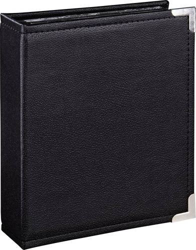 Hama Fotoalbum Schwarz mit 100 Seiten, B: 13 cm, H: 17,5 cm - Bild 1