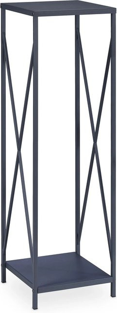 Relaxdays Kaminholzregal aus Stahl in Grau, H x B x T: 112 x 34 x 34 cm - Bild 1