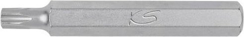 KS Tools TX-Bit T50 mit 10mm Antrieb und 75mm Länge in Silber - Bild 1