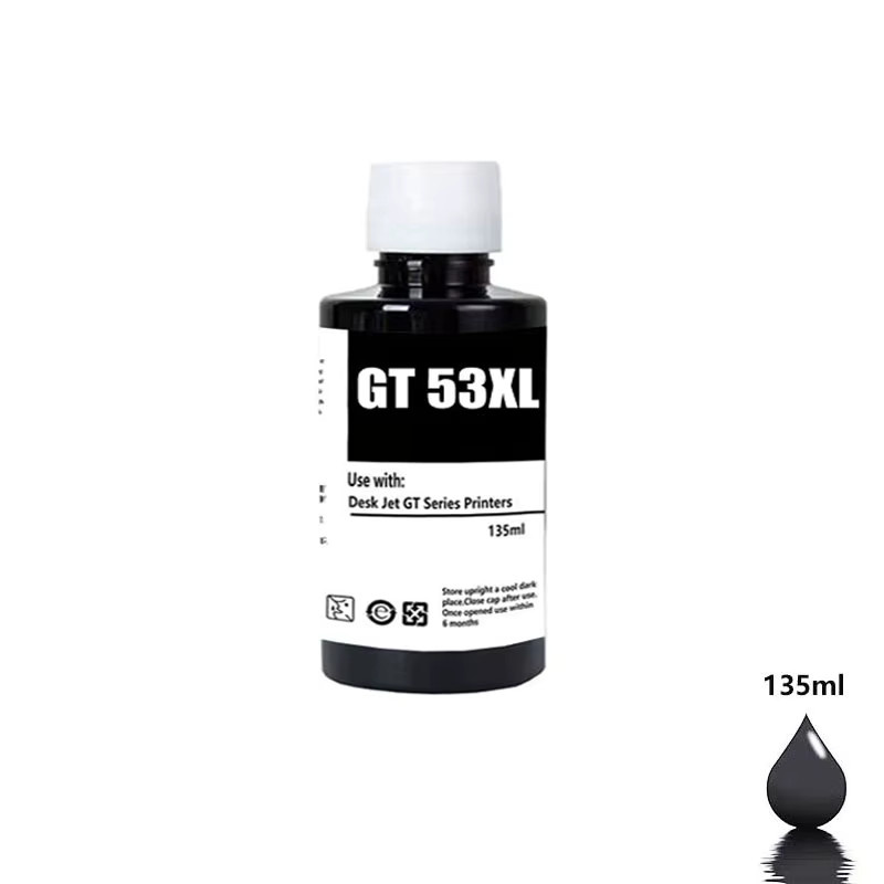 HP GT53XL GT52 Nachfülltinte Schwarz für Inkjet-Drucker - Bild 3
