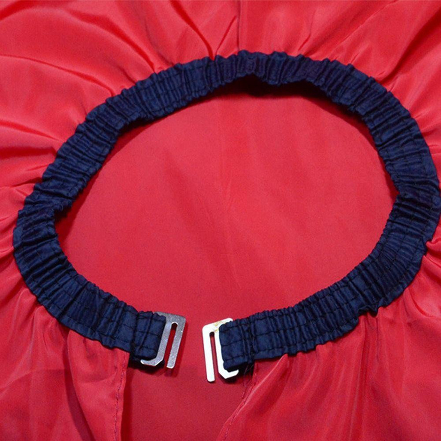 Eryousi Haarschneideumhang, weiß, Unisex - Bild 2