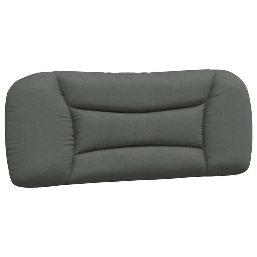 vidaXL Kopfteilkissen Hvar in Dunkelgrau aus Polyester, Breite: 100 cm - Bild 2